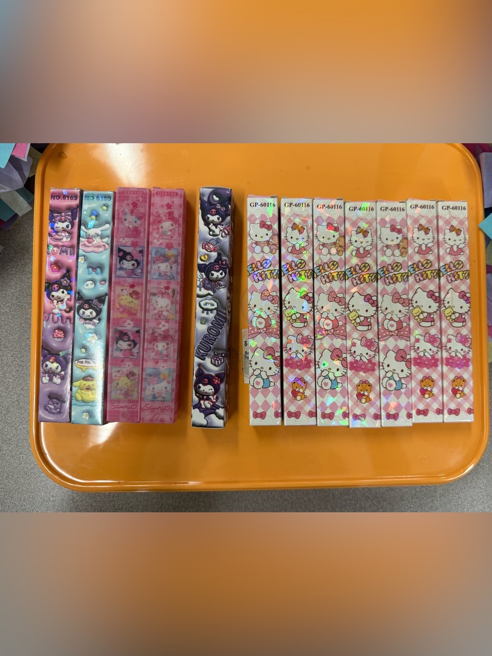 Hello Kitty & Sanrio Character Blind Box Pens (12) Count